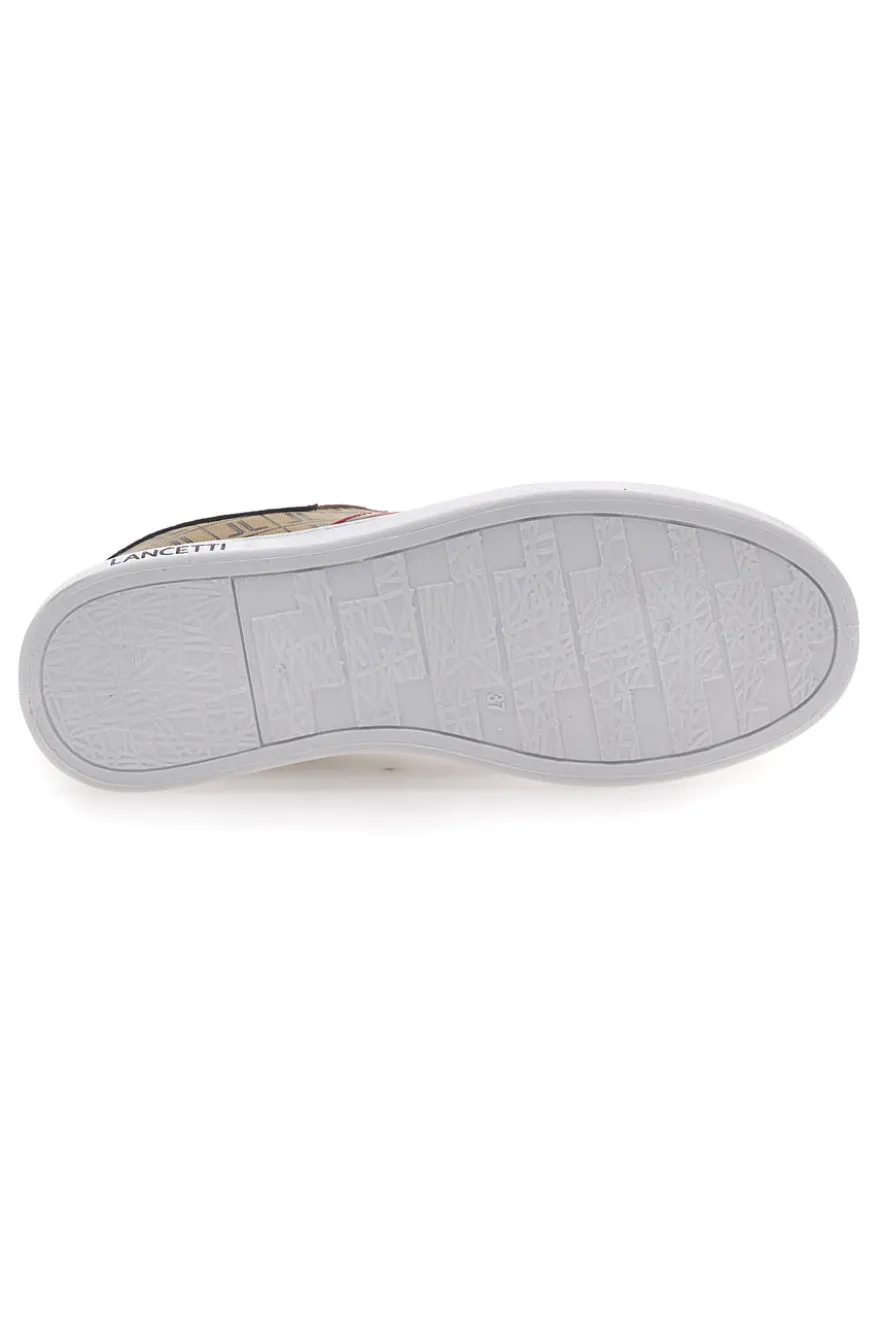 Sneakers Basse Beige Lancetti 27