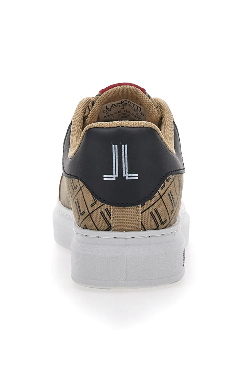 Sneakers Basse Beige Lancetti 27