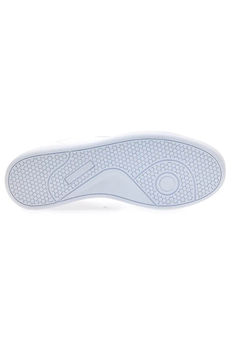 Sneakers Basse Bianche Cotton Belt Odeon