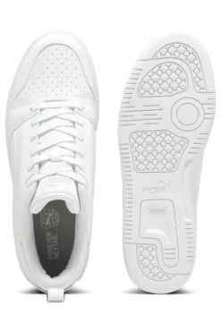 Sneakers basse total white Rebound V6 Low Puma