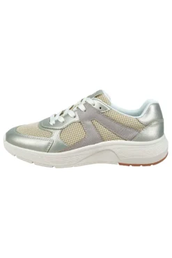 Sneakers Beige con Dettagli Effetto Metallizzato e Soletta Estraibile Bagatt D35AQM015069
