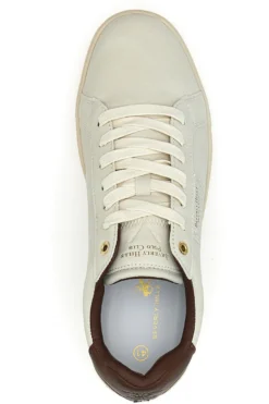 Sneakers beige con dettagli marroni Beverly Hills Polo BHM525100