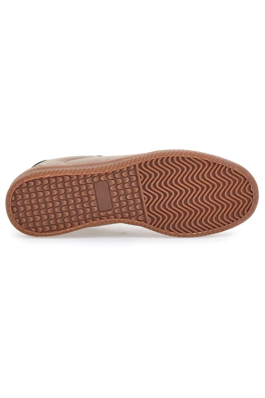 Sneakers beige con dettagli marroni e suola in gomma Australian AU52M115