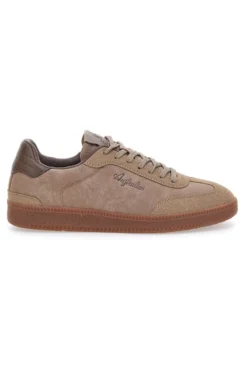 Sneakers beige con dettagli marroni e suola in gomma Australian AU52M115