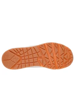 Sneakers beige con dettagli rose gold e suola Air Skechers Uno Gen1 Shimmer Away