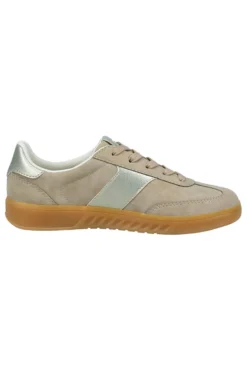 Sneakers Beige con Inserti con Effetto Metallizzato Bagatt D35AQJ025550