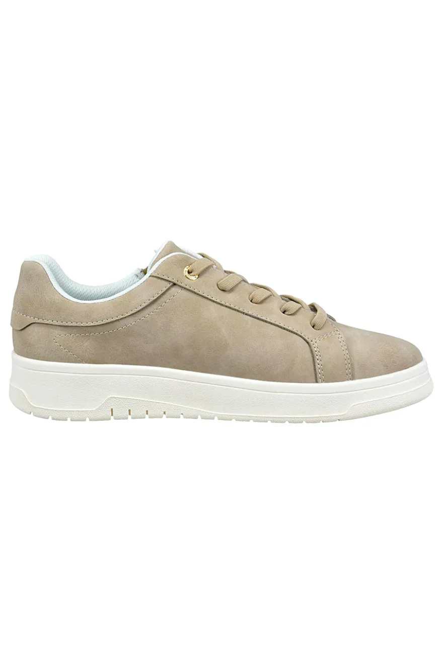 Sneakers Beige con Lacci e Cerniera Bagatt D35AQG015500