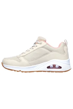Sneakers Beige Con Memory Foam Air Cooled SKECHERS Uno - Inside Matters