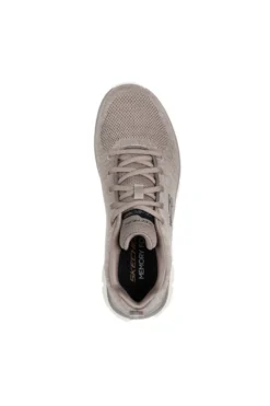 Sneakers Beige Con Memory Foam Skeachers Track Front Runner