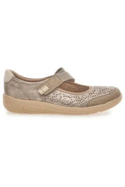 Sneakers beige con strappo Relife 67172470301F
