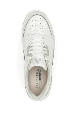 Sneakers Beige e Bianche Skechers Street Uno - Courted Style