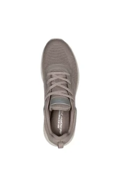 Sneakers Beige in Memory Foar Skechers Squad
