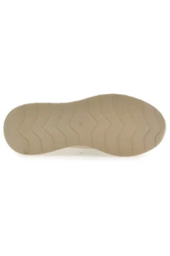 Sneakers Beige in pelle zeppa comfort Pittarello capsule Benny