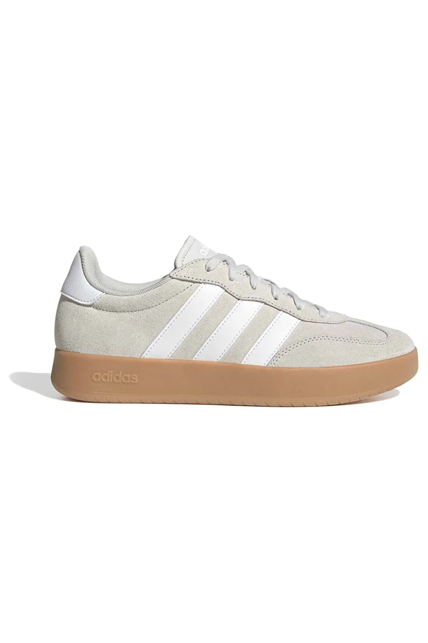 Sneakers beige in suede con suola color gomma Adidas Barreda