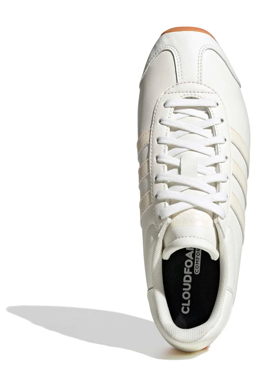 Sneakers beige stile retrò con punta a T e suola Cloudfoam Adidas Runvista