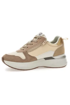 Sneakers Beige zeppa comfort Pittarello capsule Kendy