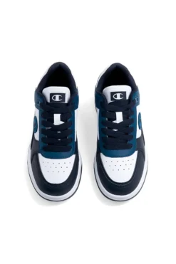 Sneakers Bianche Blu e Nere CHAMPION RD18 HERITAGE B GS