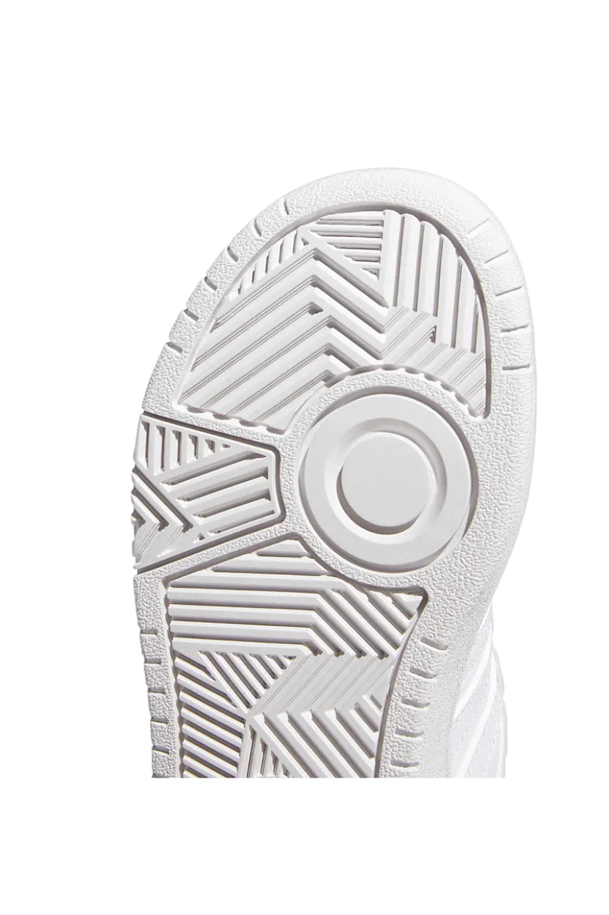 Sneakers bianche classiche Adidas Hoops 3.0 K