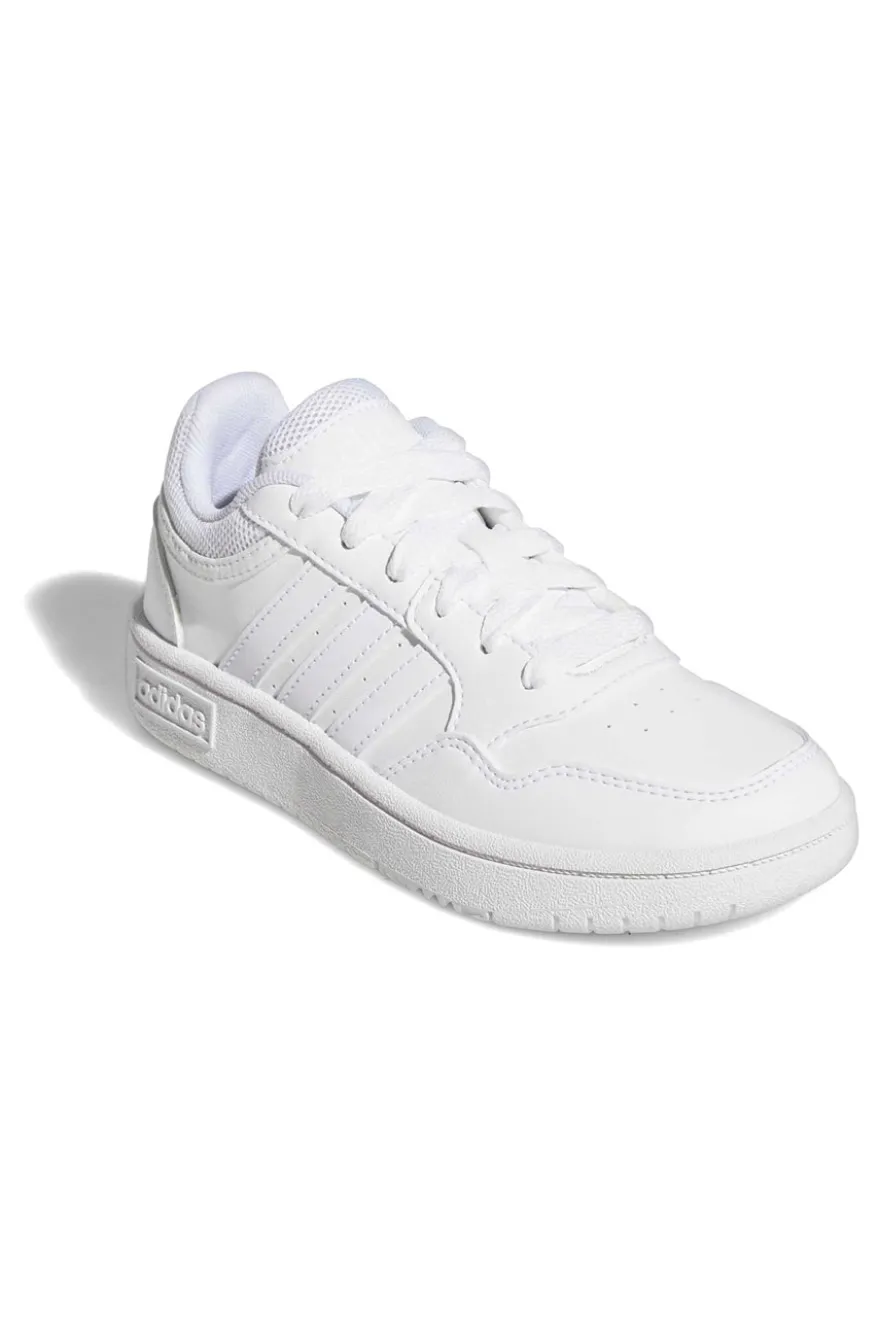 Sneakers bianche classiche Adidas Hoops 3.0 K