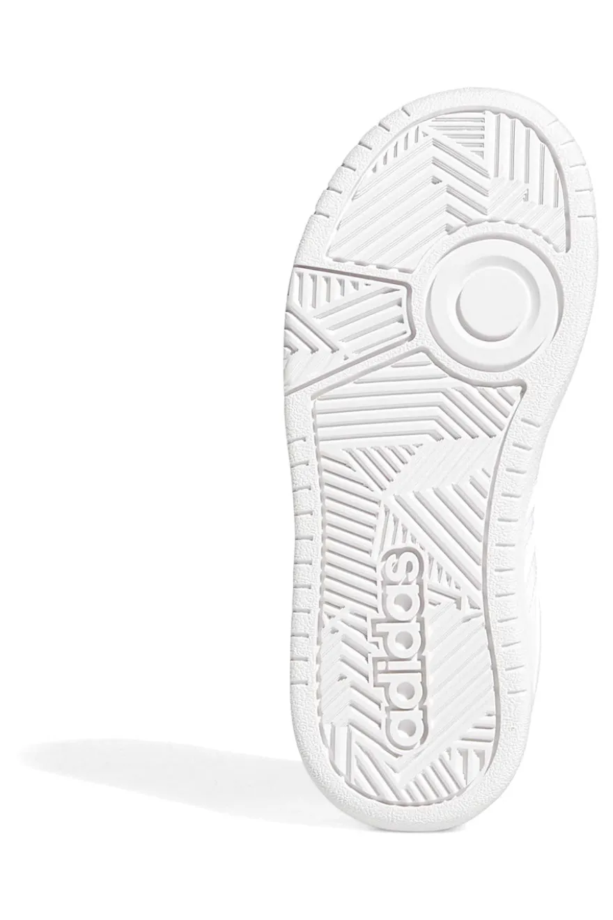 Sneakers bianche classiche Adidas Hoops 3.0 K