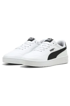 Sneakers Bianche con Bande Nere PUMA COURT LALLY JR
