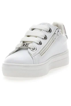 Sneakers Bianche con Cerniera Laterale LAURA BIAGIOTTI AGI7048