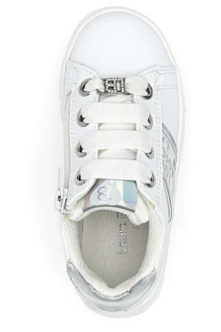 Sneakers Bianche con Cerniera Laterale LAURA BIAGIOTTI AGI7048