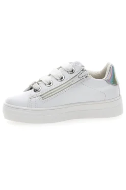 Sneakers Bianche con Cerniera Laterale LAURA BIAGIOTTI AGI7048