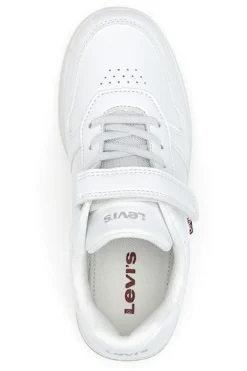 Sneakers bianche con chiusura a strappo Levi's Kick SE