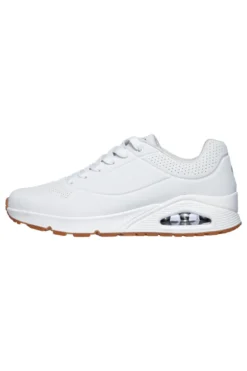 Sneakers bianche con cuscinetto ad aria e soletta memory foam Skechers UNO Stand On Air