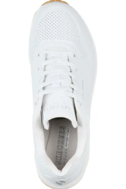 Sneakers bianche con cuscinetto ad aria e soletta memory foam Skechers UNO Stand on Air
