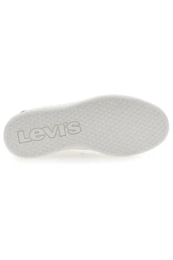 Sneakers Bianche con Dettagli Argento Levi's VAVE0201S