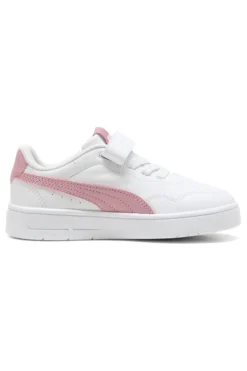 Sneakers bianche con dettagli rosa Puma Court Lally AC+ PS