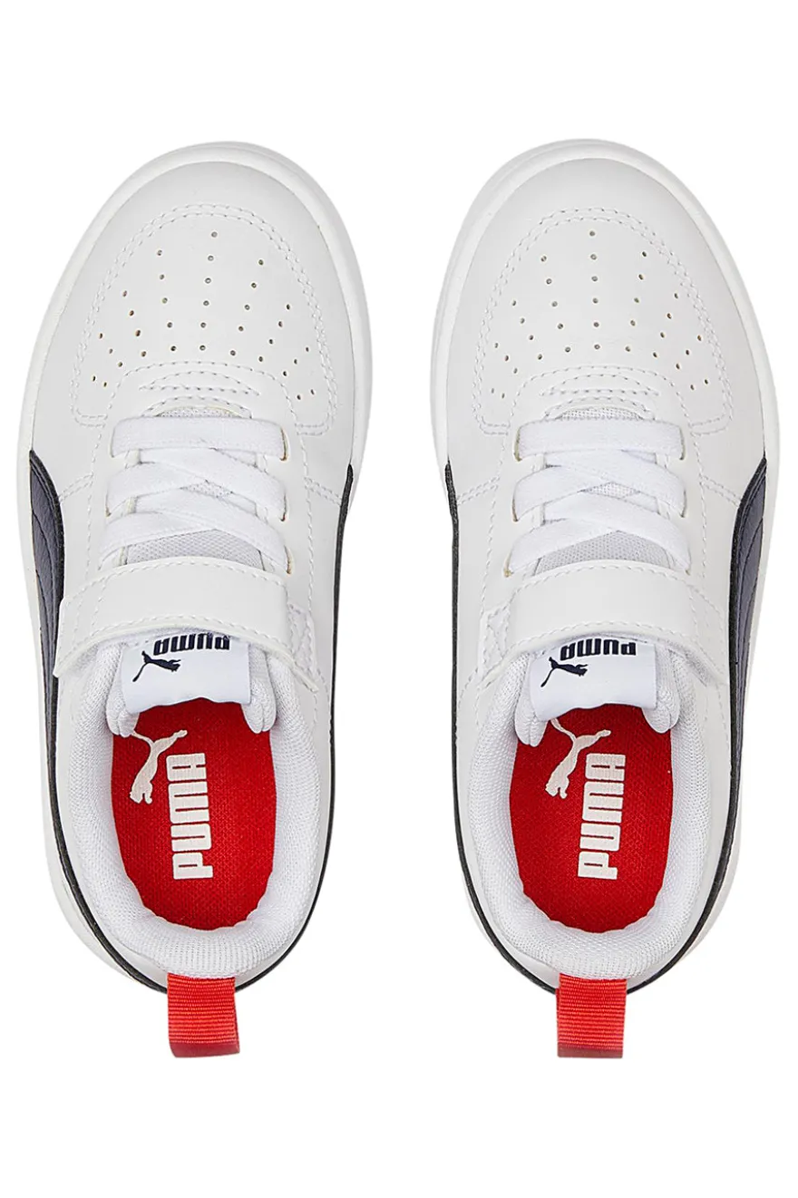 Sneakers bianche con dettagli blu e rossi Puma Rickie AC+ PS