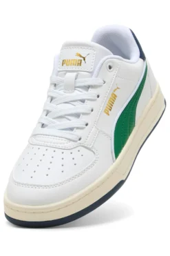 Sneakers bianche con dettagli verdi e blu Puma CAVEN 2.0 RETRO JR