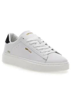 Sneakers bianche con dettaglio nero Gas Leonard LTX
