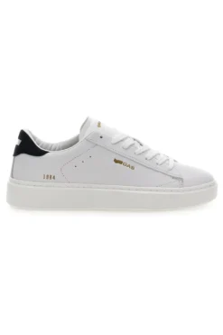 Sneakers bianche con dettaglio nero Gas Leonard LTX