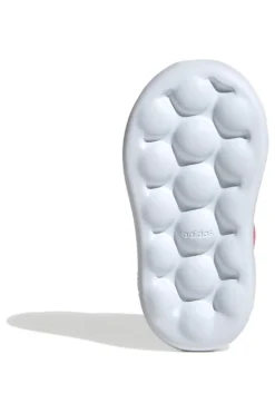 Sneakers bianche con dettagli rosa e suola Bubblecomfy Adidas Breaknet 3.0 CF I
