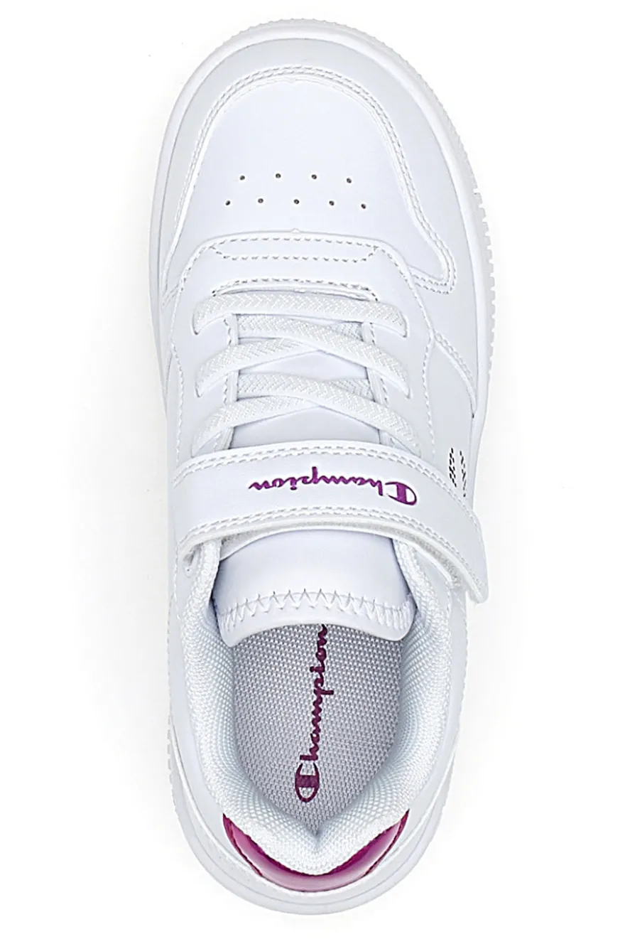 Sneakers Bianche con dettagli Rosa CHAMPION RD18 PLATFORM GLITTER G PS