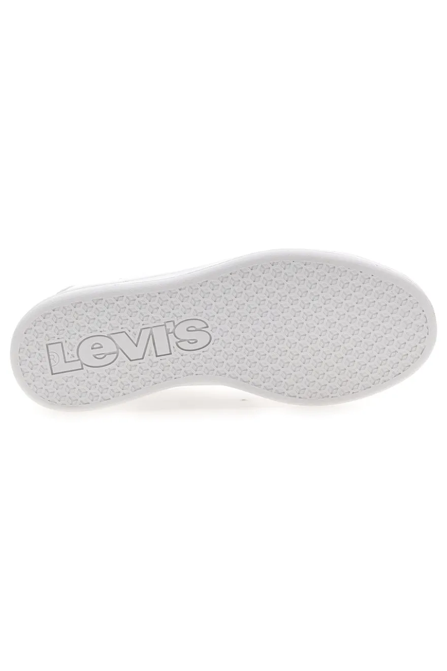 Sneakers Bianche con Dettaglio Posteriore Rosa LEVI'S AVENUE
