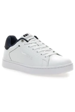 Sneakers bianche con dettagli blu Gas Sammy Ltx