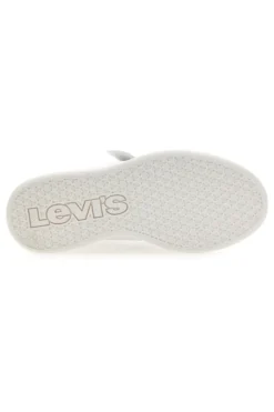 Sneakers bianche con dettagli fucsia Levi's Bell JR