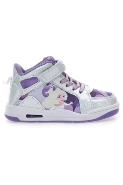 Sneakers bianche con dettagli viola Frozen D13188MC