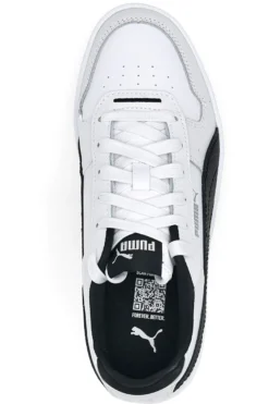 Sneakers Bianche Con Dettagli Neri Puma Carina Street