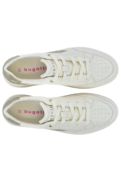 Sneakers Bianche con dettagli oro Bagatt 435AQG1950502190