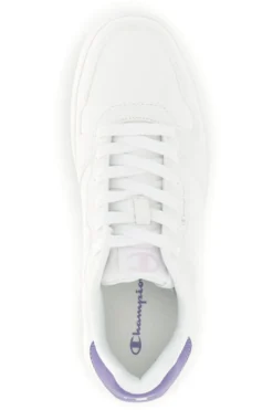 Sneakers bianche con dettaglio viola Champion Cly Nwm