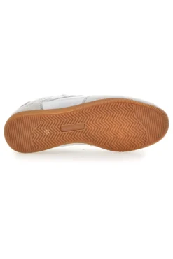 Sneakers bianche con dettagli metallizzati Cotton belt FROST LTH-METAL
