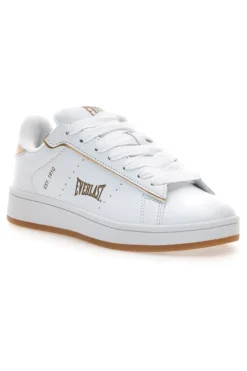 Sneakers bianche con dettagli oro Everlast EV-087P