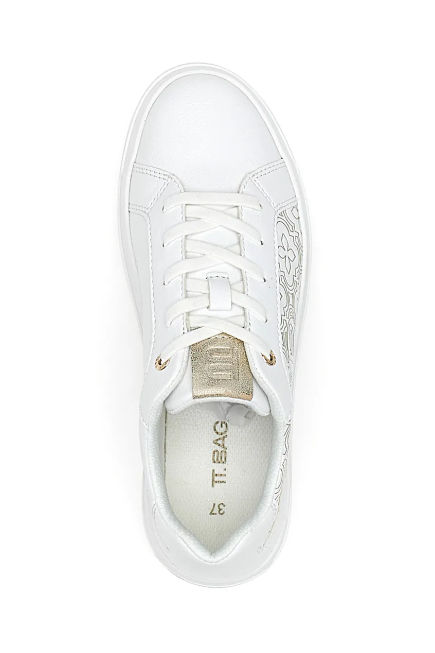 Sneakers Bianche Con Lacci Bagatt 35AQG075050