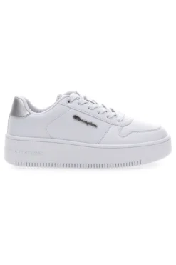 Sneakers Bianche con Lacci Champion RD18 RD Plat chromo